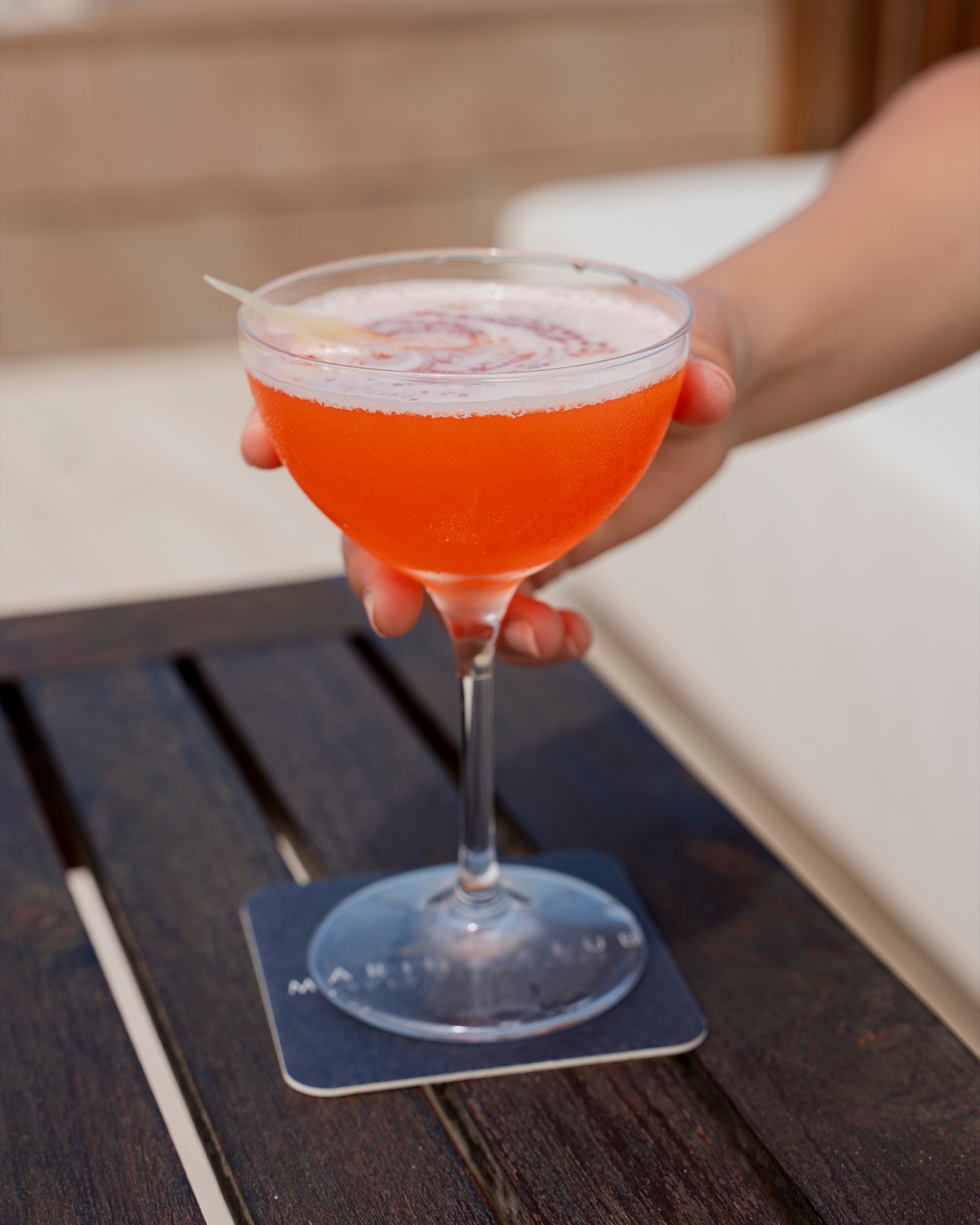 Cocktail poolside